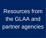Resources from the GLAA blue background