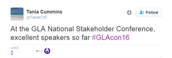 Tania Cummins tweet
