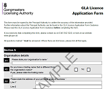 GLA licence appform new