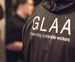 GLAA officer black jacket back