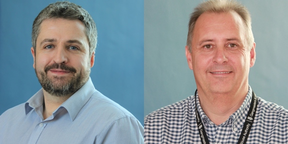 L-R: Director of Resources Dan Scully; Head of Prevention Frank Hanson