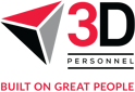 3D personnel logo
