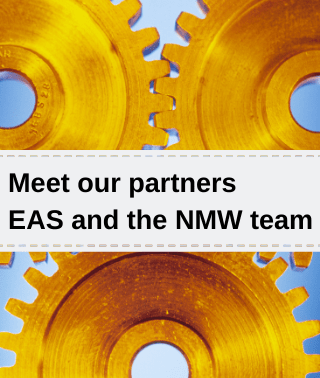 Gold cogs EAS and the NMW team