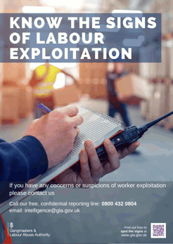 Hand holding notebook and equipment